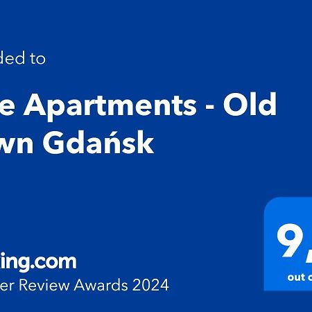 Arte Apartments - Old Town Gdansk Exterior foto